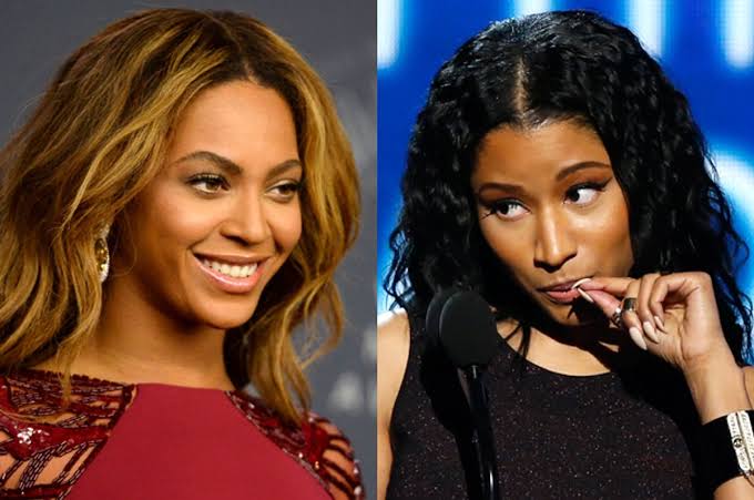 Nicki Minaj and Beyonce