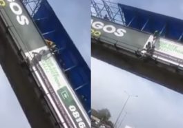 Hardship: Man Rescued Attempting Suicide On Lagos Bridge [VIDEO]