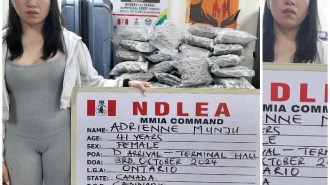 Canadian Lady Sentenced For Drug Trafficking In Nigeria | Daily Report Nigeria