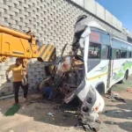 Twelve Dead, Dozens Injured As Bus Gets Sliced In Half | Daily Report Nigeria