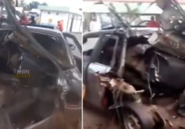 Many Injured As Vehicle Using Natural Gas Explodes In Edo [VIDEO] | Daily Report Nigeria