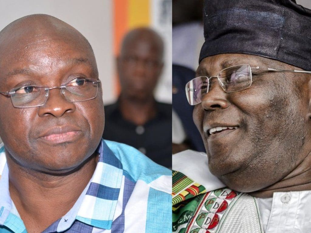 Stay Away From Contesting Elections – Fayose Tells Atiku | Daily Report Nigeria