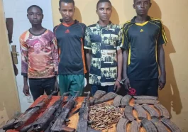 Police Parade Notorious Bandits Syndicate, Recover AK-47, Others | Daily Report Nigeria