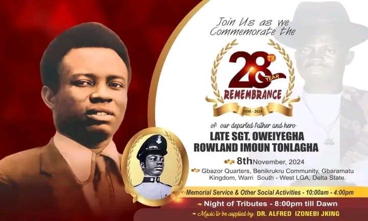 Family to Hold 28th Remembrance in Honour of Late Sergeant Tonlagha | Daily Report Nigeria