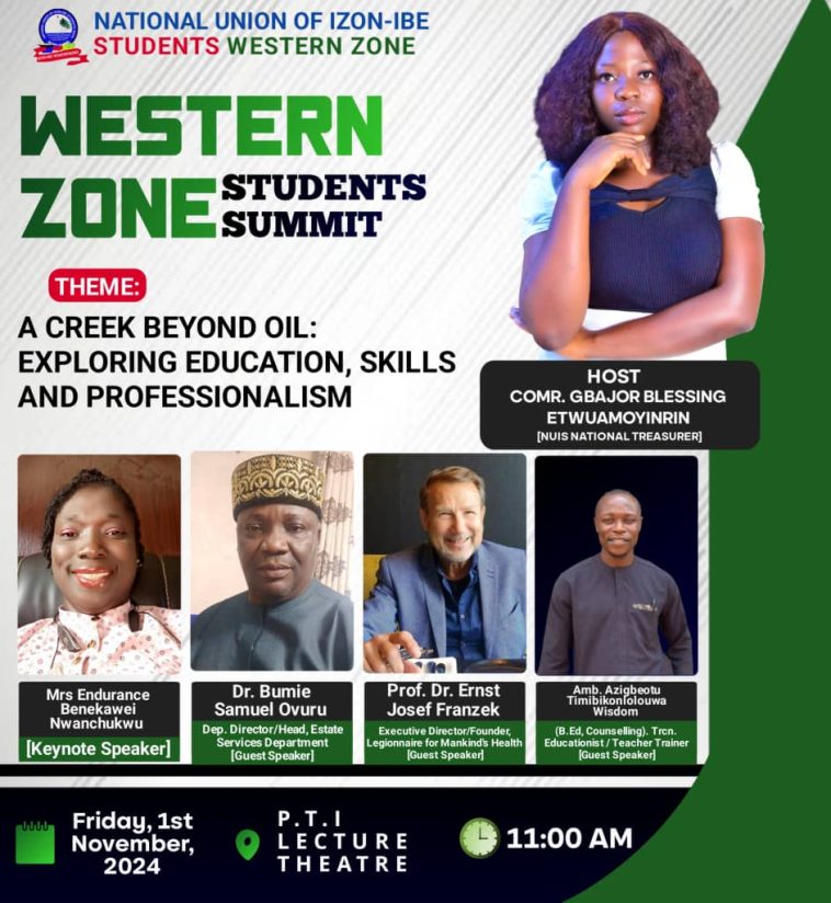 NUIS Western Zone Students Summit to Hold November 1