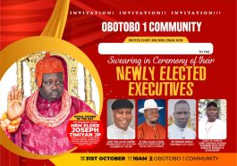 Obotobo I Community to Inaugurate New Executive October 31 | Daily Report Nigeria