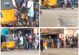 Hardship: Nigerians Queue To Receive Loaves Of Bread And Bible From Missionary [VIDEO] | Daily Report Nigeria