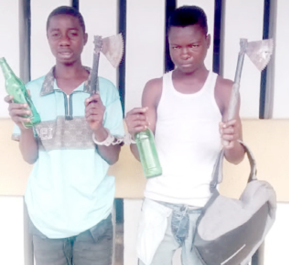 2 Teenage Cultist Arrested While On Revenge Mission In Lagos | Daily Report Nigeria