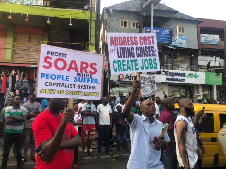 Protesters Converge in Lagos for #FearlessOctober1 Demonstration | Daily Report Nigeria