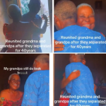 Emotional Moment Man Re-unites Grandparents, 40 Years After Separation | Daily Report Nigeria