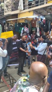 JUST IN: Mandilas Traders Stage Protest, Over Inhumane Policies [PHOTOS] | Daily Report Nigeria