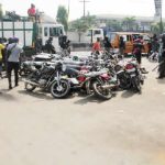 Lagos Task Force Impounds 128 Motorcycles | Daily Report Nigeria