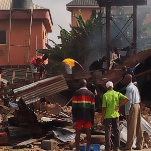 UPDATE: Youths Demolish House Of Elder, For Shooting Man To Death | Daily Report Nigeria