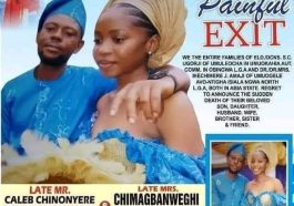 SAD: Couple Die In Gas Explosion, Days After Wedding | Daily Report Nigeria