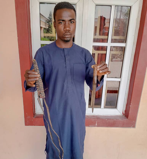 NSCDC Arrest Suspected Armed Robber In Kano | Daily Report Nigeria