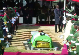 Late COAS, Lagbaja Laid To Rest Amid Tears, Tributes | Daily Report Nigeria