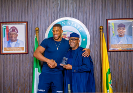 Ogun Gov Unveils Plans for Anthony Joshua Indoor Boxing Ring | Daily Report Nigeria