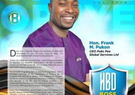 Boukan Celebrates 'Special Boss' Frank Pukon on Birthday | Daily Report Nigeria