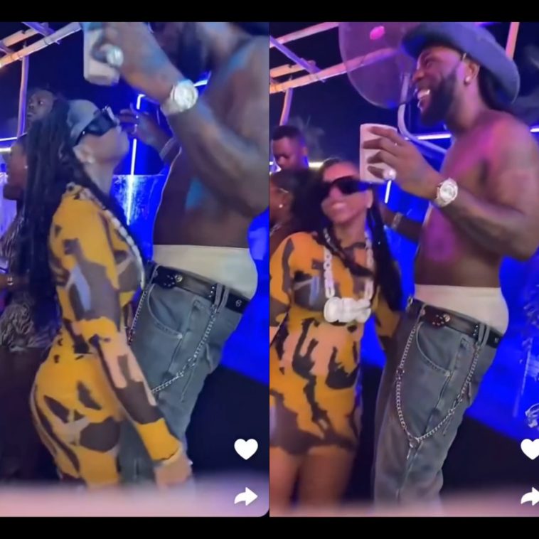 'Mrs Odogwu?' - Fans React, As Burna Boy Dances With American Singer, Chloe Bailey | Daily Report Nigeria