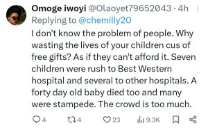 Several Children Killed In stampede During Giveaway In Ibadan | Daily Report Nigeria