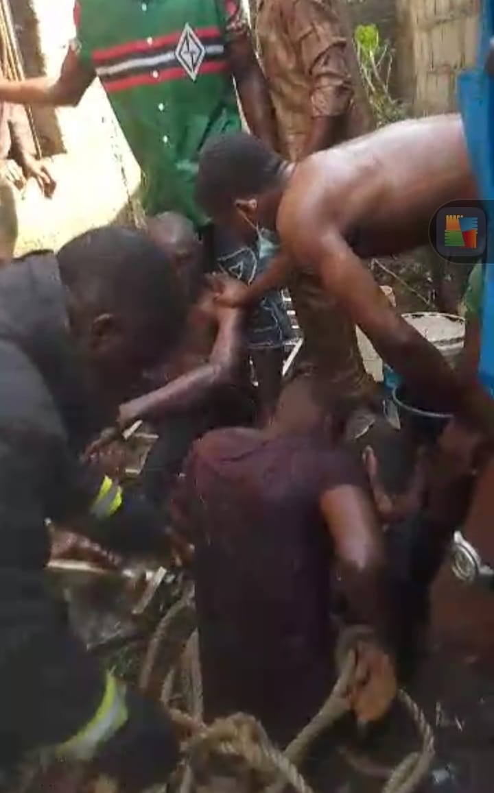 63-Year-Old Man Rescued, After Falling Into Well In Lagos | Daily Report Nigeria