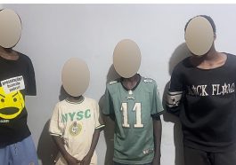 4 Minors Arrested For Stealing Iron Rods At Construction Site | Daily Report Nigeria