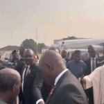 See Moment Veteran Nigerian Actor, Papa Ajasco Met President Tinubu At Lagos Airport (Video) | Daily Report Nigeria