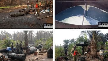 Troops Arrest 8 Oil Thieves, recover over 90,000 Litres Of Stolen Products In Niger Delta | Daily Report Nigeria