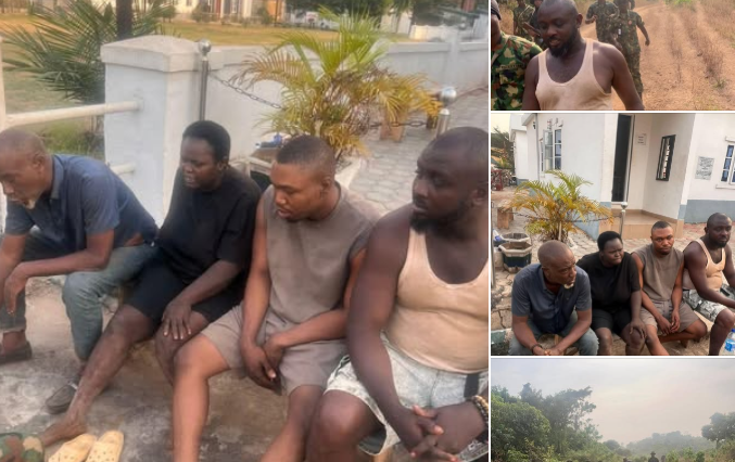 FLASH: Troops Rescue 4 Kidnap Victims In Delta Forest | Daily Report Nigeria