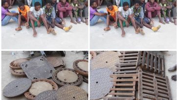 Police Arrest 50 Manhole Thieves In Abuja | Daily Report Nigeria