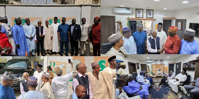 El-Rufai Spotted At SDP Headquarters With Politicians Days After Denying Defection Rumours