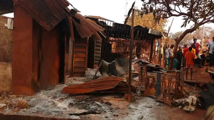 Fire Guts Benue Market, Destroys Valuables Worth Millions