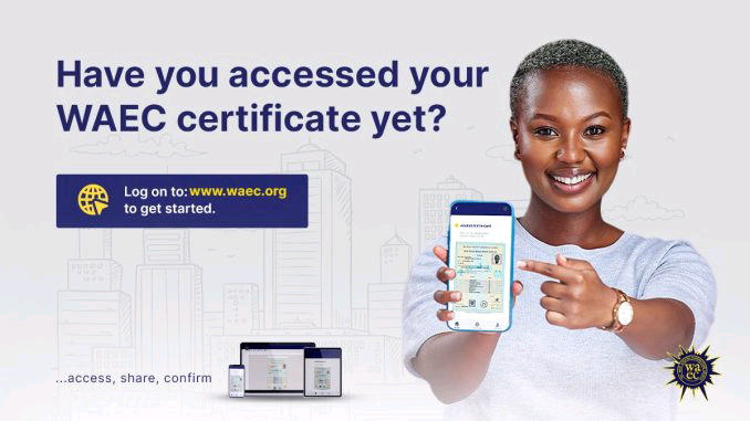 WAEC releases 2025 computer-based WASSCE results for private candidates