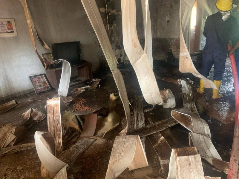 Woman, Her 1-Year-Old Baby Rescued From Burning House In Kwara