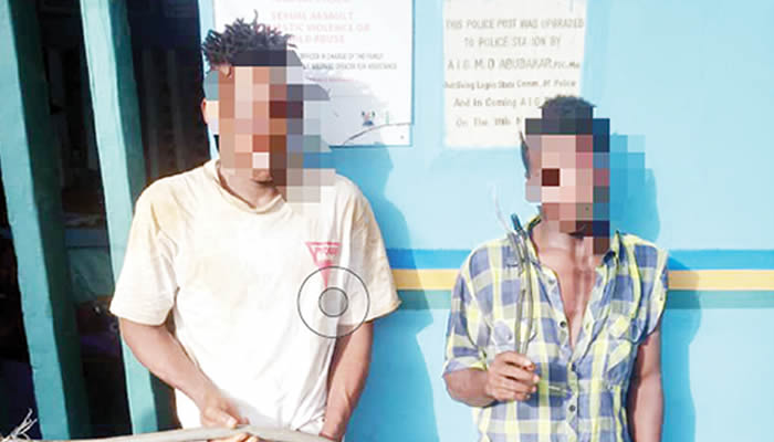 2 Streetlight Vandals Arrested in Lagos