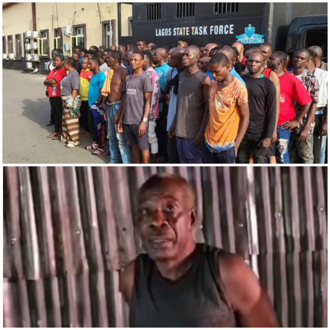 JUST IN: Lagos Taskforce Arrests 74 Homeless People in Under-Bridge Raids
