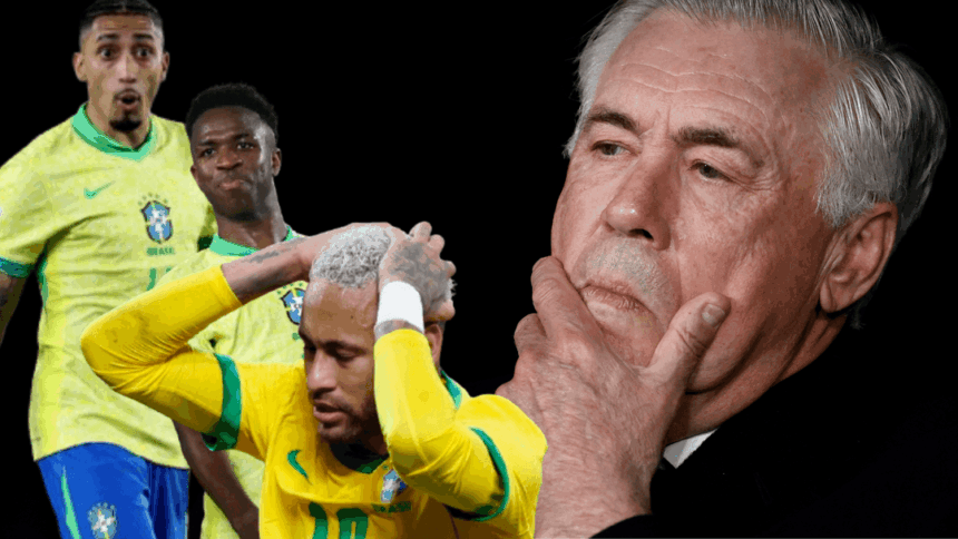 World Cup qualifiers: Ancelotti explains Neymar snub