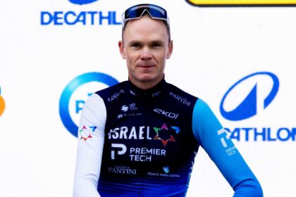 Chris Froome participates in the Tour of Poland Teams Presentation 082825 1dbaed6fa2ea48f0a0d2ab205e300afb