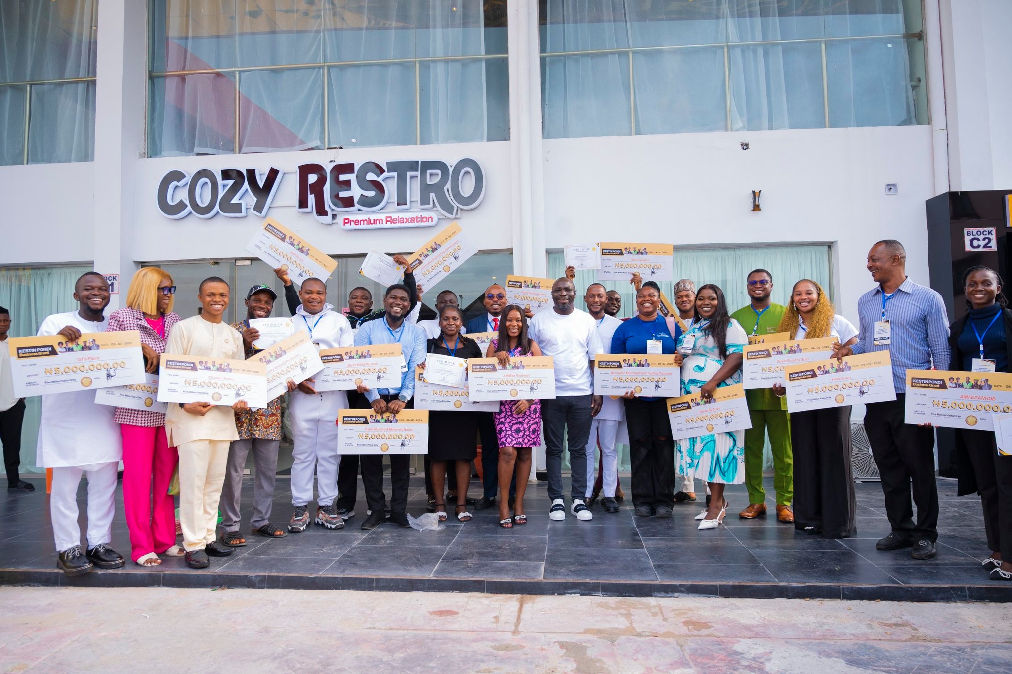 Kestin Pondi Business Grant