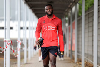 Victor Boniface training