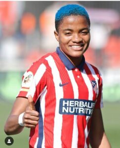 Rasheedat Ajibade of Atletico Madrid Poised for PSG Move