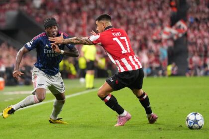 AFP 20250916 74QG4KF v1 MidRes FblEurC1AthleticBilbaoArsenal 1024x684 1