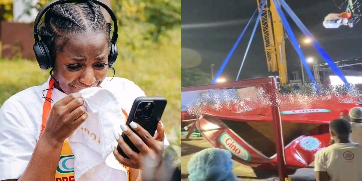 Hilda Baci’s Guinness Jollof Record Bid Rocked as Giant Pot Collapses