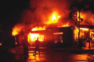fire explosion
