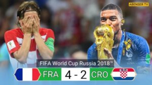 Top 7 Most Watched Sports Events in History: France vs Croatia, 2018 World Cup Final — 1.12 billion viewers 