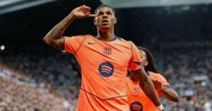 Rashford Matches Messi with Champions League Double
