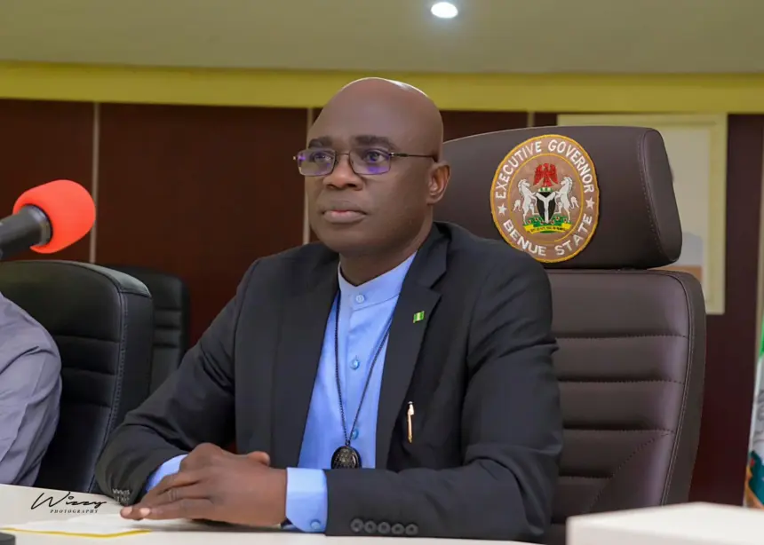 Benue governor Hyacinth Alia 1