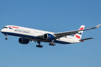 British Airways Flight to Abuja