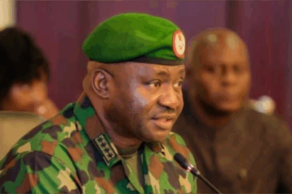Chief of Defence Staff CDS Gen Christopher Musa