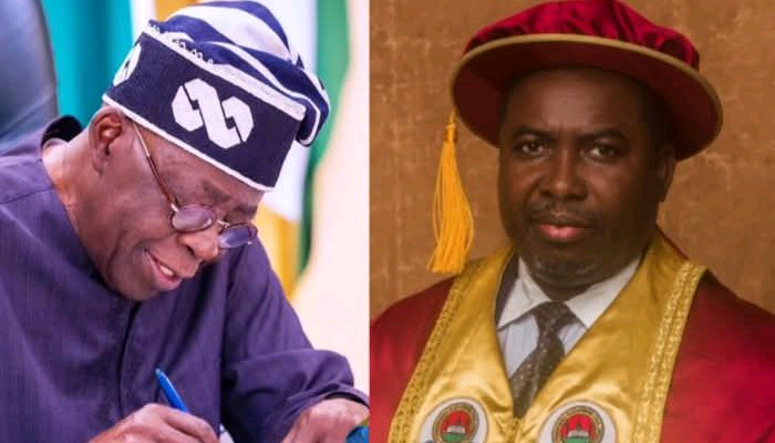 Tinubu Swears In Professor Joash Amupitan as New INEC Chairman